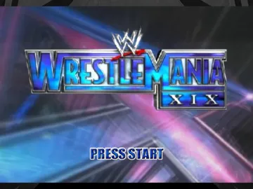 WWE WrestleMania XIX screen shot title